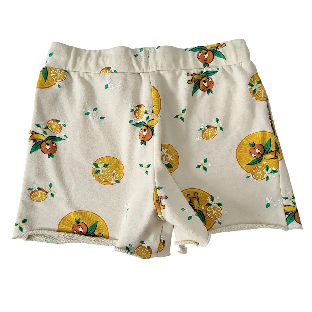 Disney Parks Orange Bird Drawstring Shorts Womens M Epcot Vacation Resort Wear - Picture 3 of 9